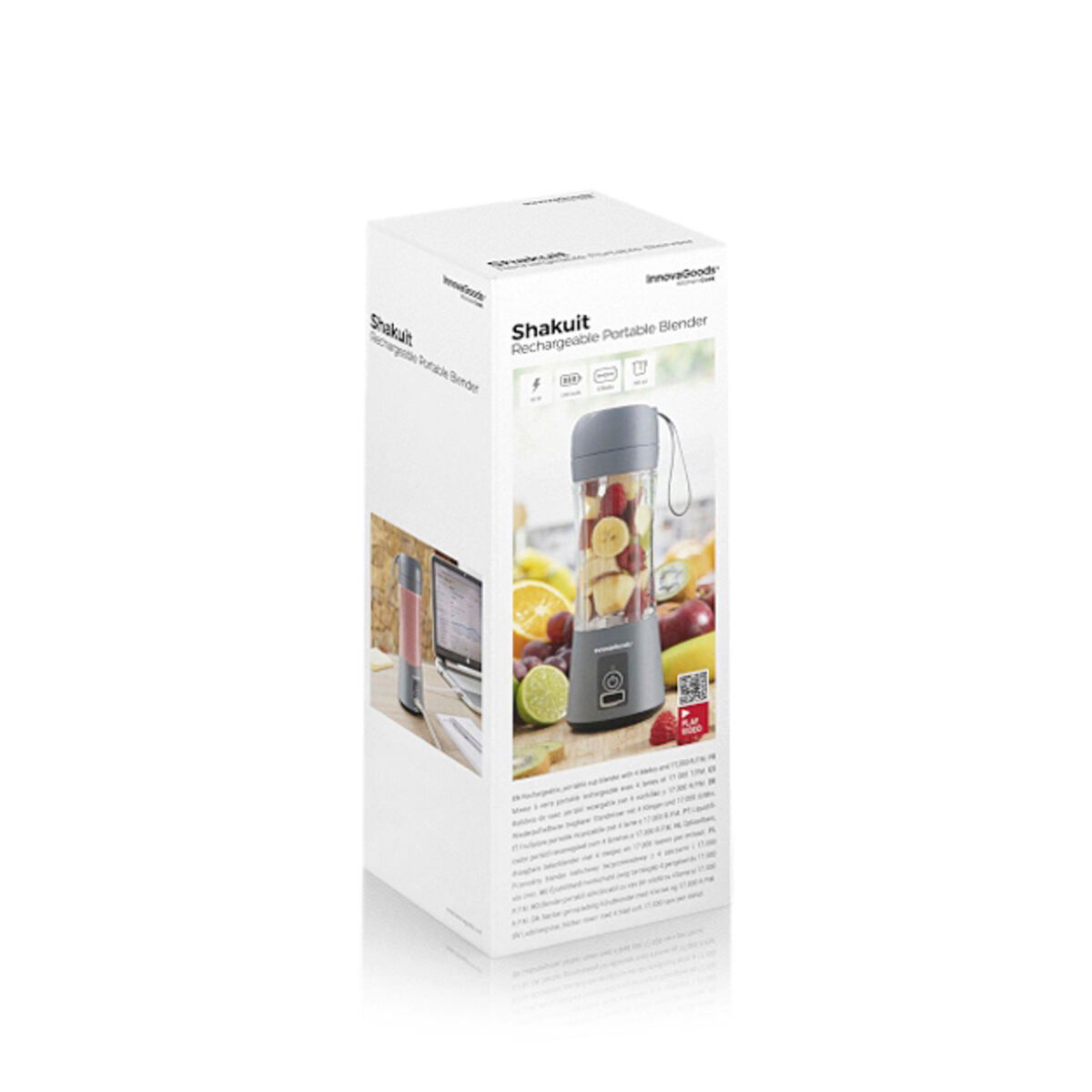 InnovaGoods Shakuit Akku-Bechermixer – 380 ml