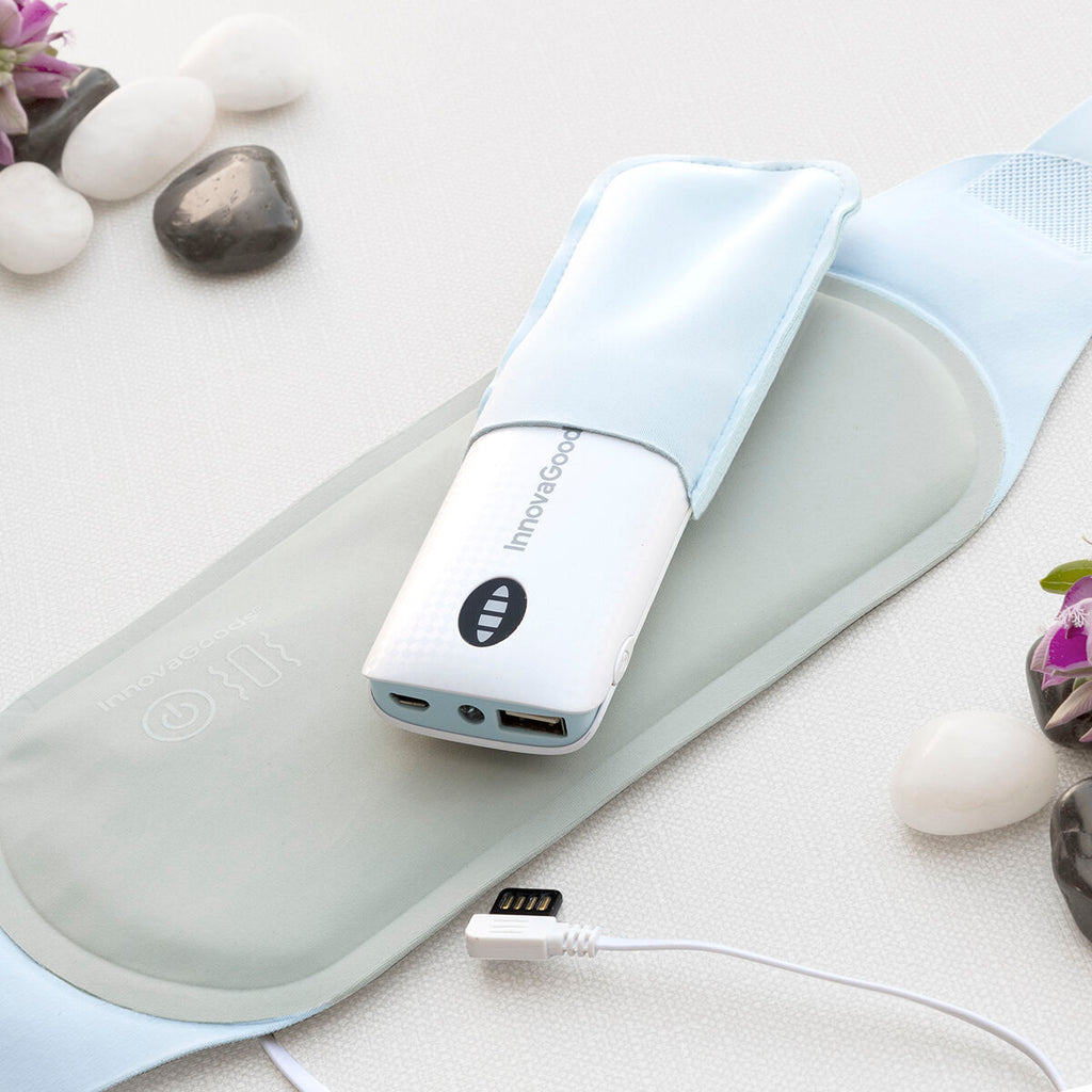 Wiederaufladbarer kabelloser Massage- und Wärmegürtel Beldisse InnovaGoods