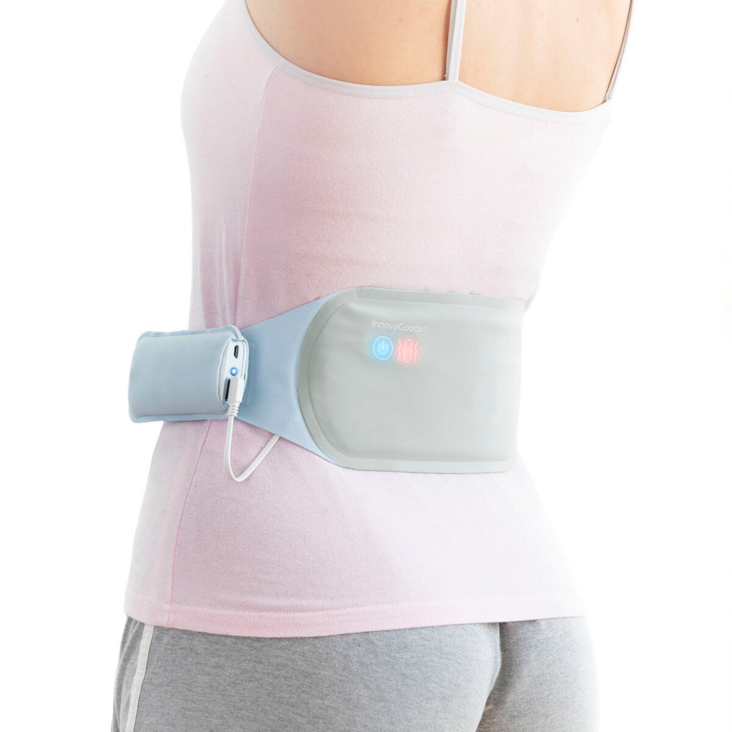 Wiederaufladbarer kabelloser Massage- und Wärmegürtel Beldisse InnovaGoods