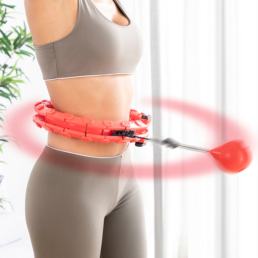 InnovaGoods Fittehoop Verstellbarer Fitnessreifen mit 280-g-Gewicht