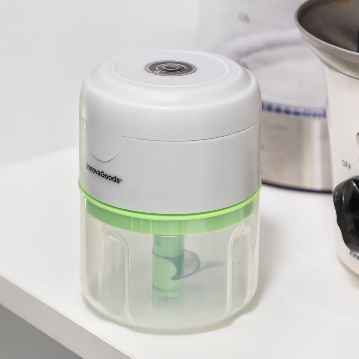 InnovaGoods Echoppie Akku-Mini-Zerkleinerer – 250 ml