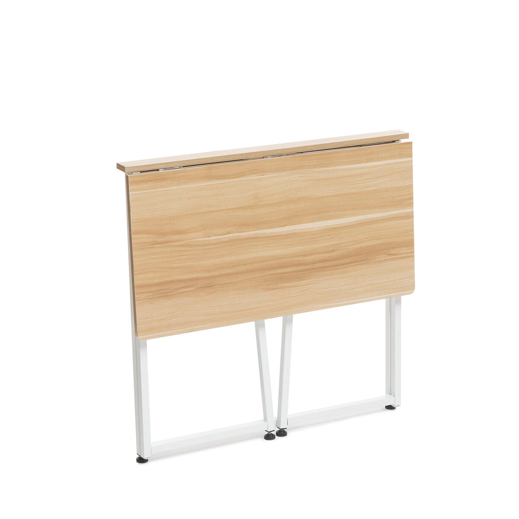 InnovaGoods Dolenkaf Klapp-Schreibtisch – Beige/Weiß
