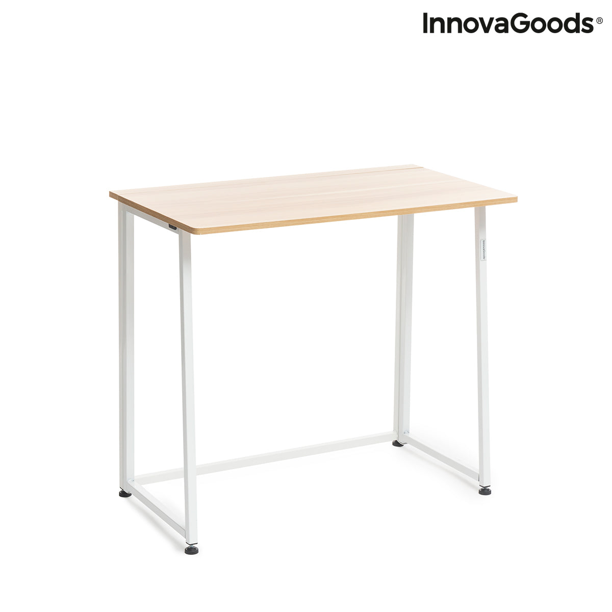 InnovaGoods Dolenkaf Klapp-Schreibtisch – Beige/Weiß
