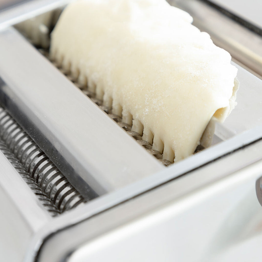 Nudelmaschine für frische Pasta mit Rezepten Frashta InnovaGoods Silber