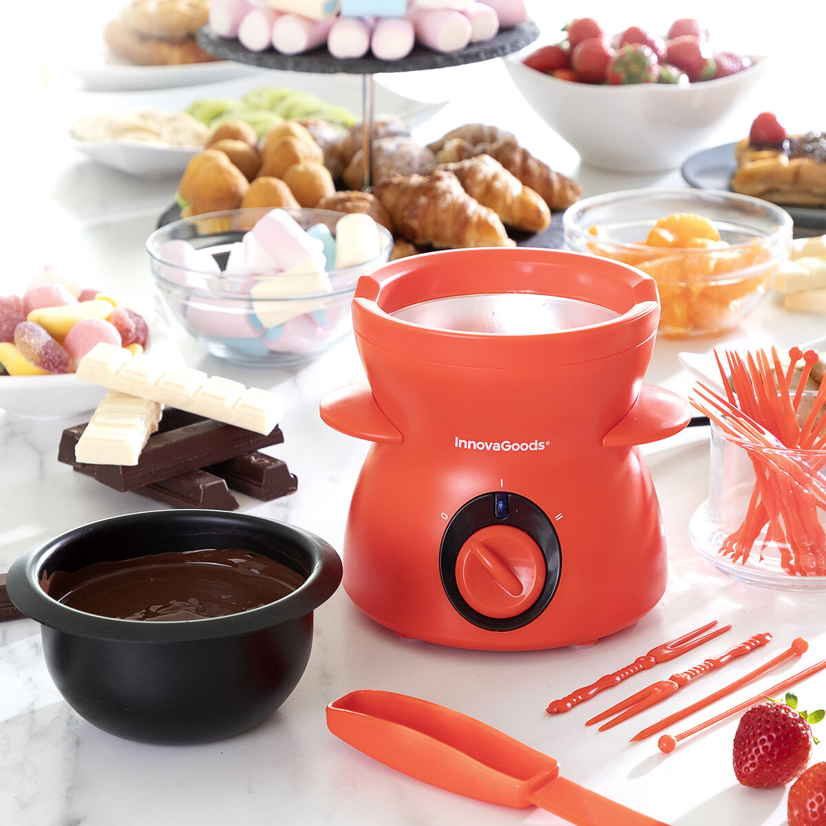 Schokoladen-Fondue-Set Fonlat InnovaGoods