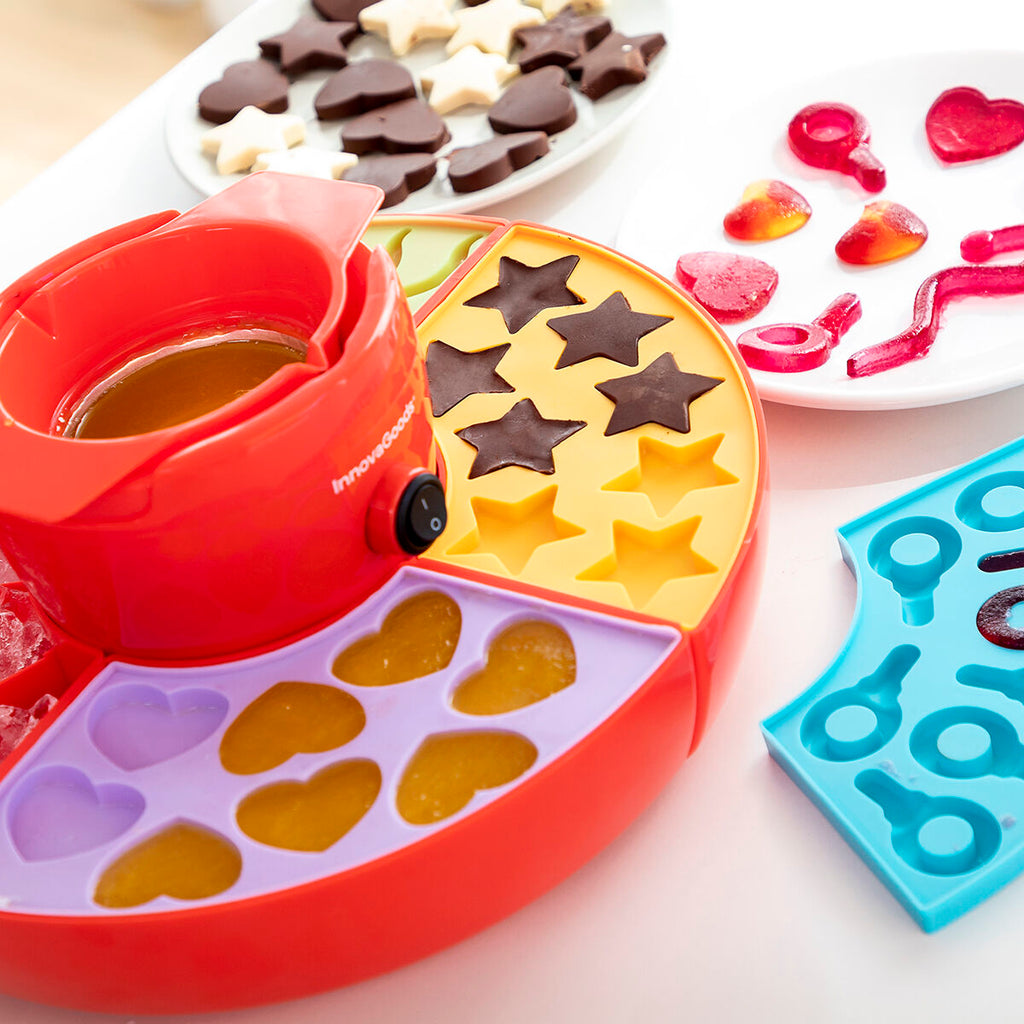 2-in-1 Gummibärchen- & Schokoladenfondue-Maschine Yupot InnovaGoods 40 W