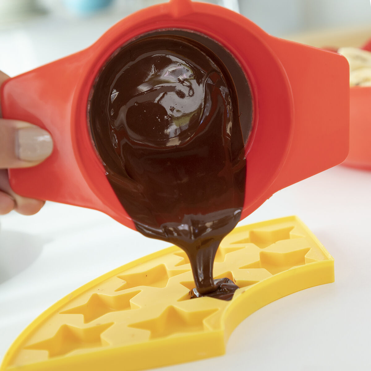 2-in-1 Gummibärchen- & Schokoladenfondue-Maschine Yupot InnovaGoods 40 W