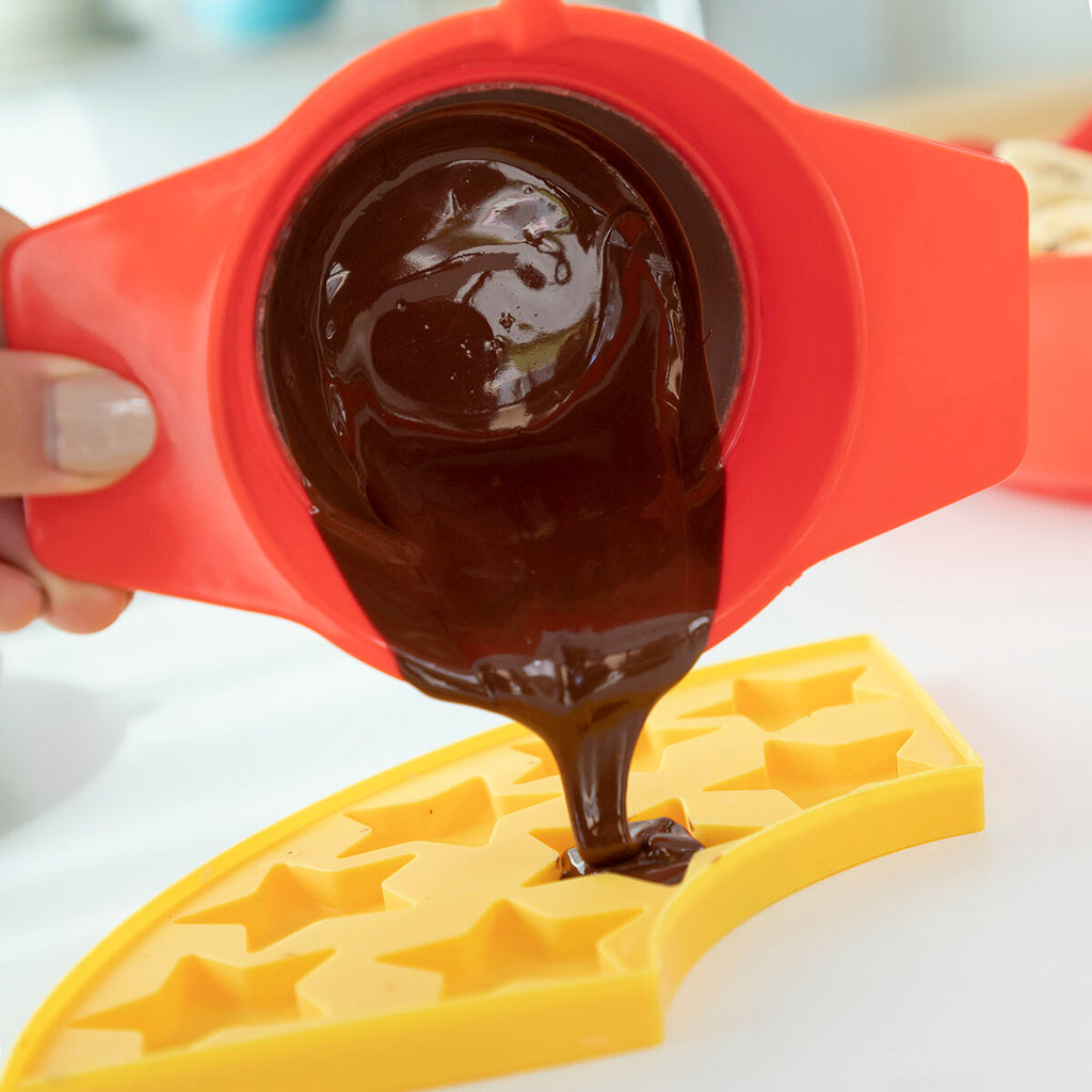 2-in-1 Gummibärchen- & Schokoladenfondue-Maschine Yupot InnovaGoods 40 W