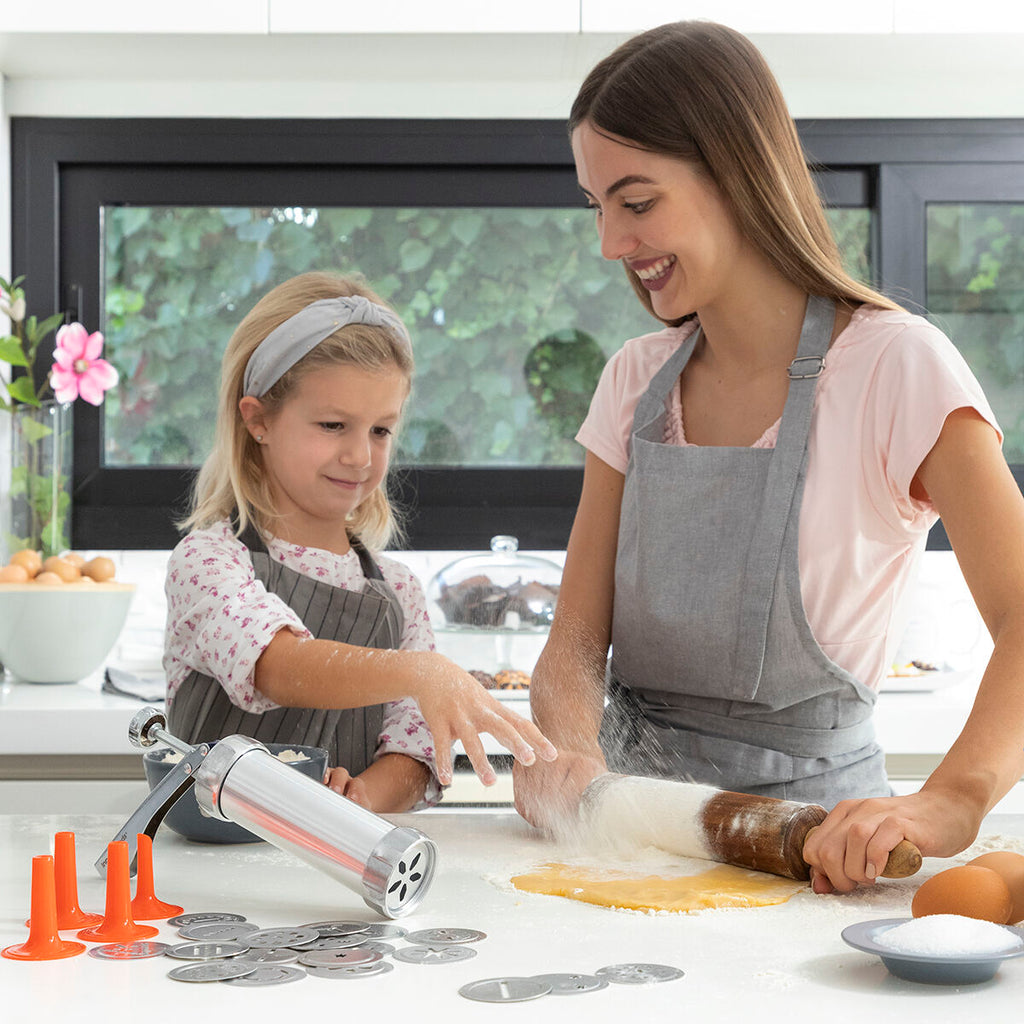 2-in-1 Keksformer und Spritzbeutel Prekies InnovaGoods