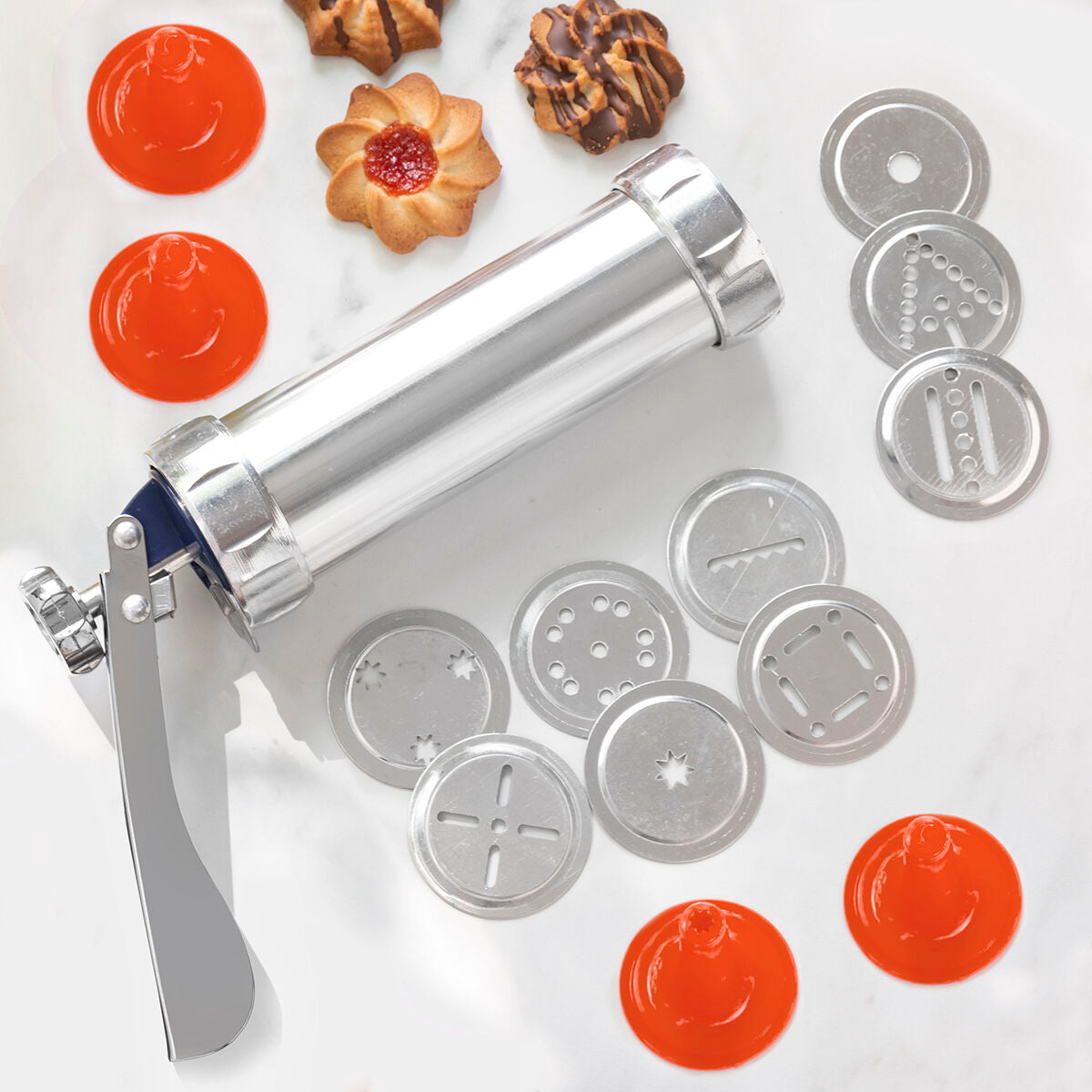 2-in-1 Keksformer und Spritzbeutel Prekies InnovaGoods