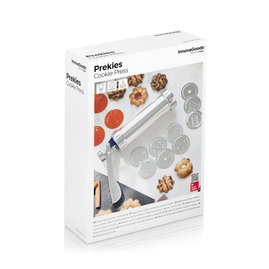 2-in-1 Keksformer und Spritzbeutel Prekies InnovaGoods