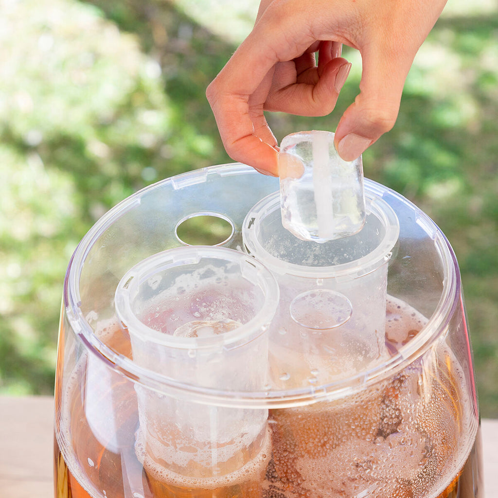 InnovaGoods Freer Getränkespender mit Kühlbehältern – 4 L