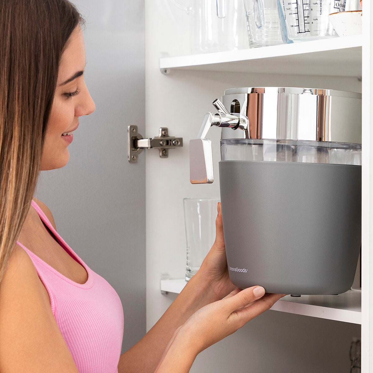 InnovaGoods Freer Getränkespender mit Kühlbehältern – 4 L