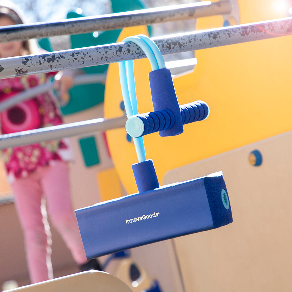 InnovaGoods Funp Pogo-Hüpfspielzeug mit Sound – Blau