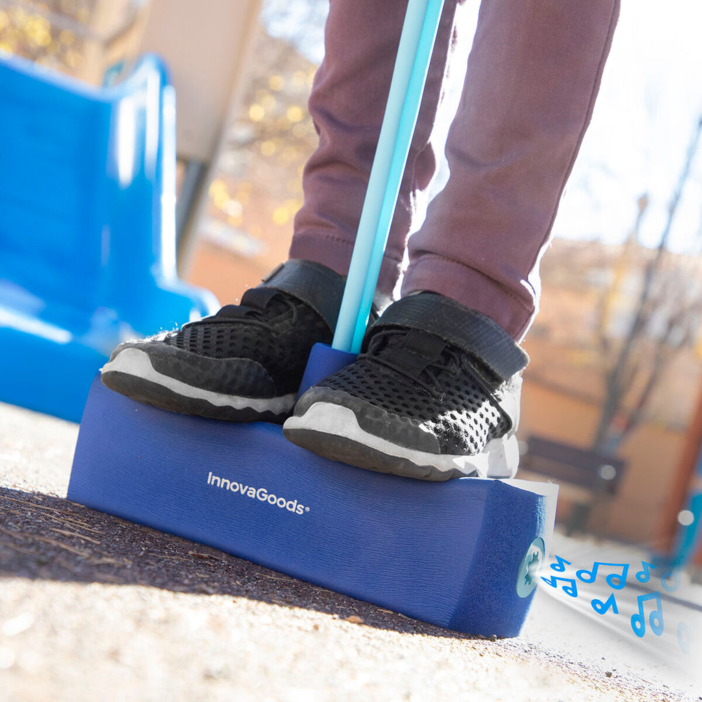 InnovaGoods Funp Pogo-Hüpfspielzeug mit Sound – Blau