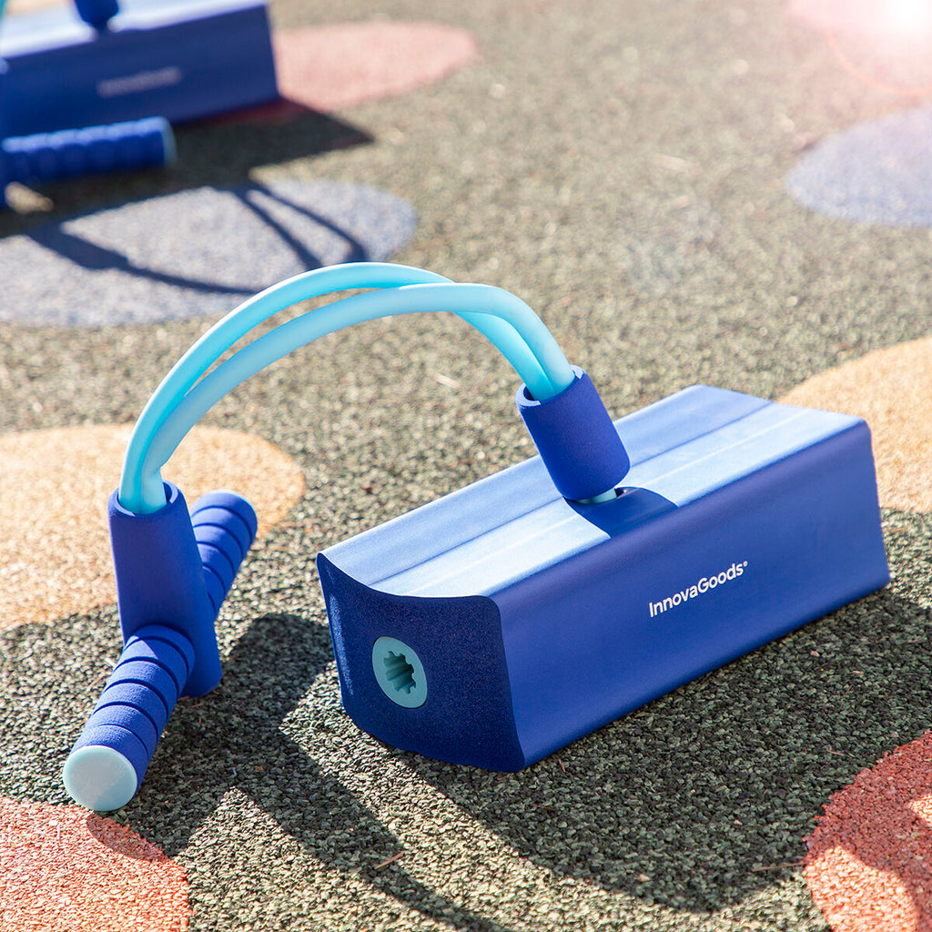 InnovaGoods Funp Pogo-Hüpfspielzeug mit Sound – Blau