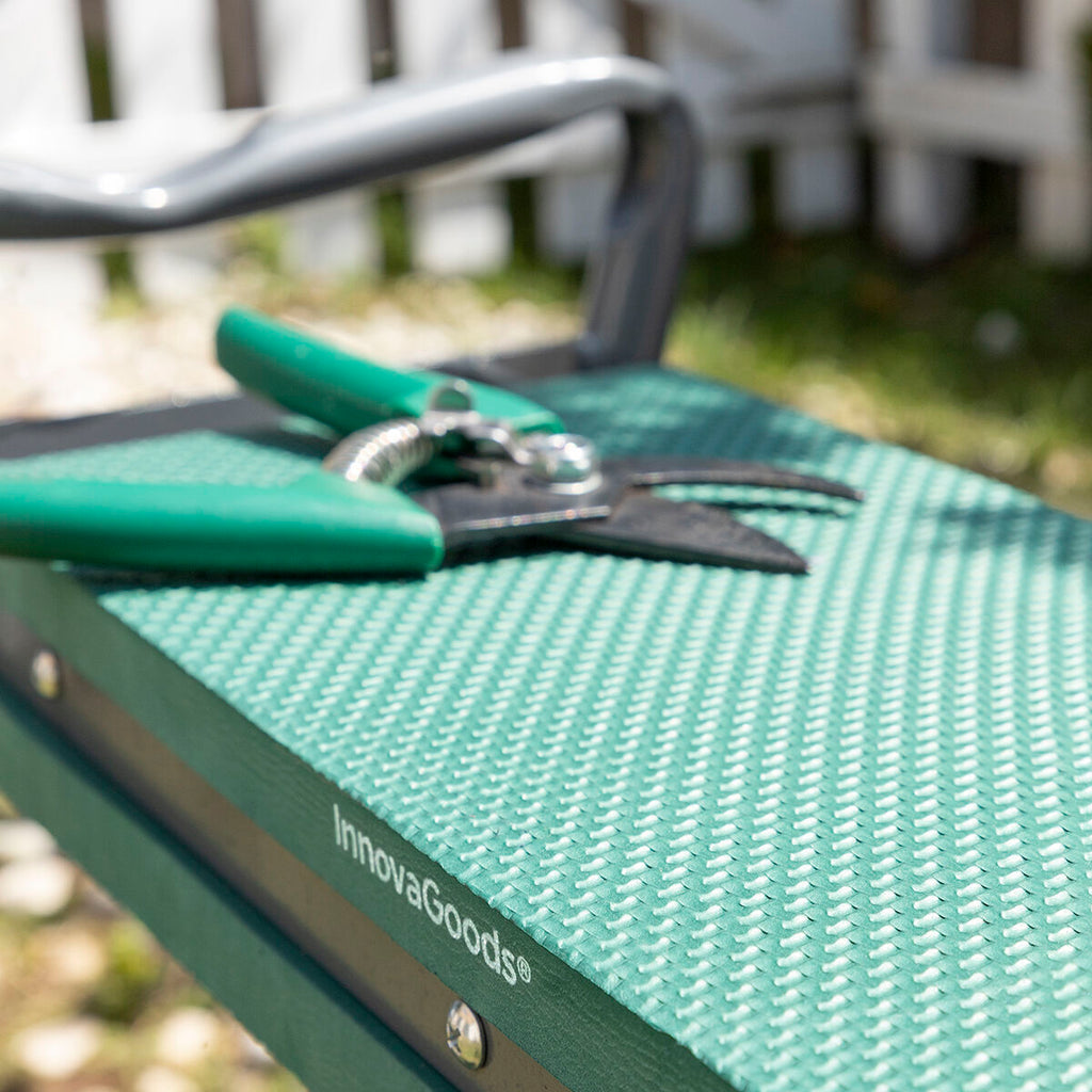3-in-1 Klappbarer Gartenhocker mit Werkzeugtasche Situl InnovaGoods