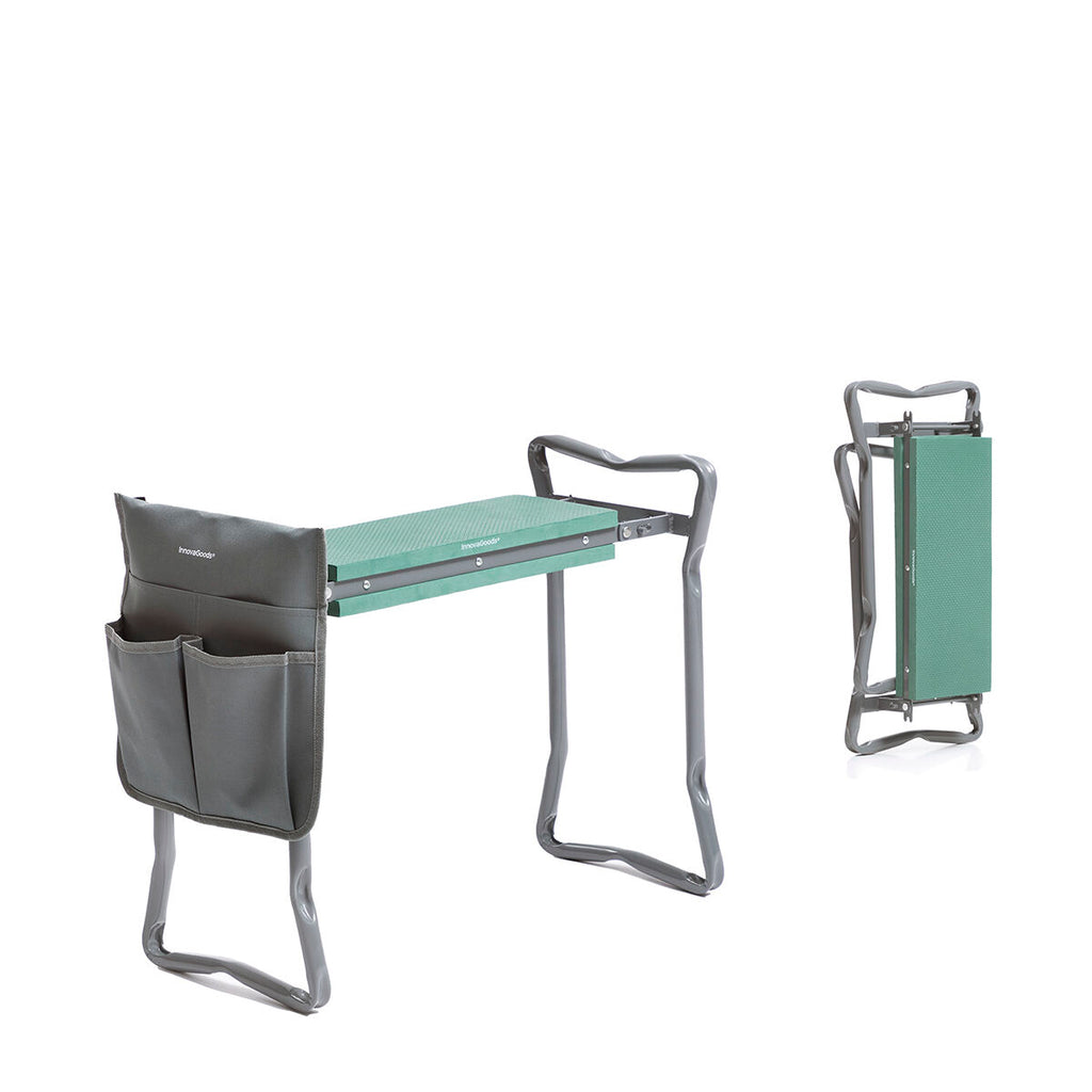 3-in-1 Klappbarer Gartenhocker mit Werkzeugtasche Situl InnovaGoods