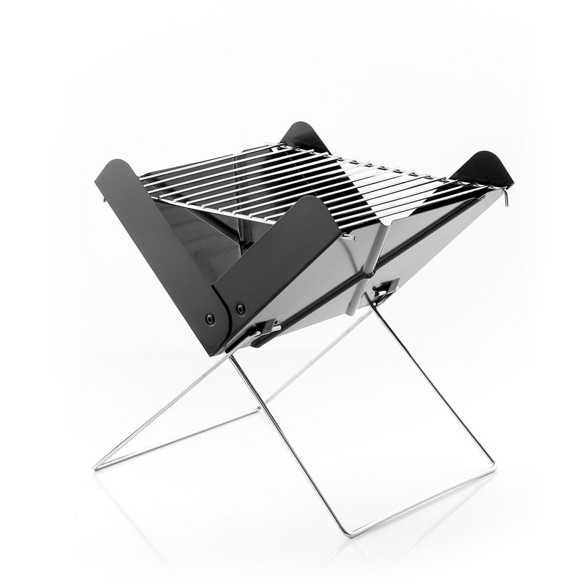 Mini-Klapptisch-Holzkohlegrill Foldecue InnovaGoods