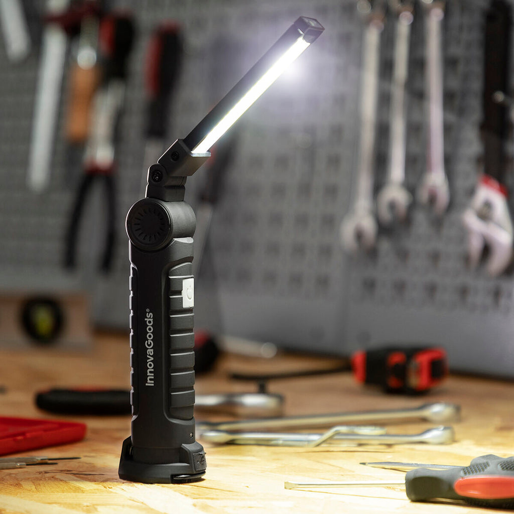 5-in-1 Wiederaufladbare Magnetische LED-Taschenlampe Litooler InnovaGoods
