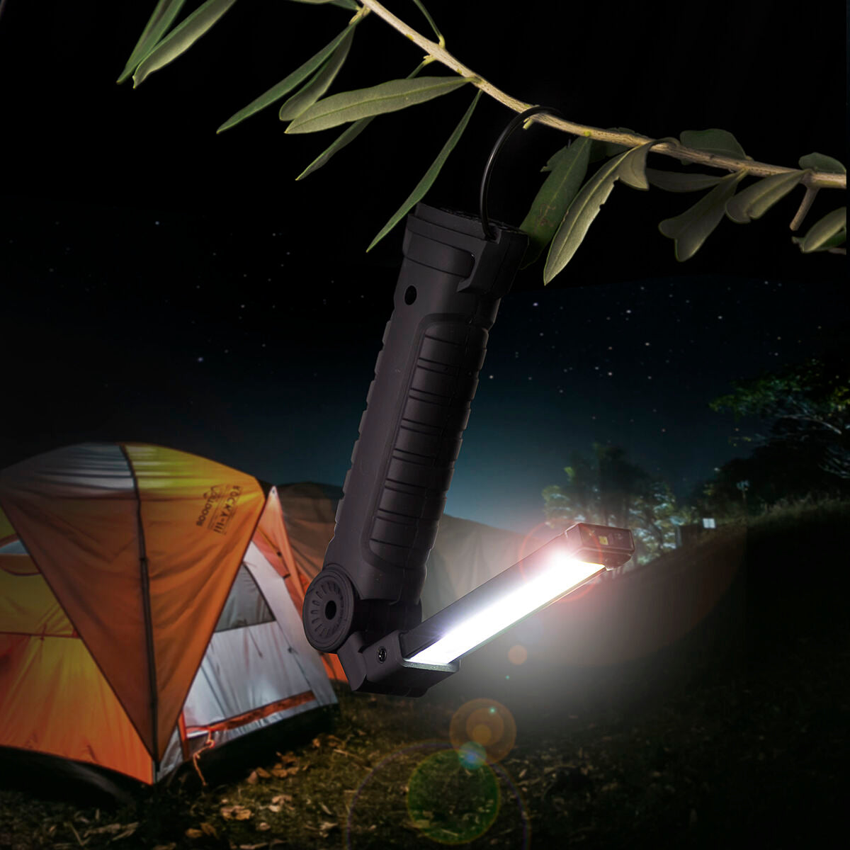 5-in-1 Wiederaufladbare Magnetische LED-Taschenlampe Litooler InnovaGoods