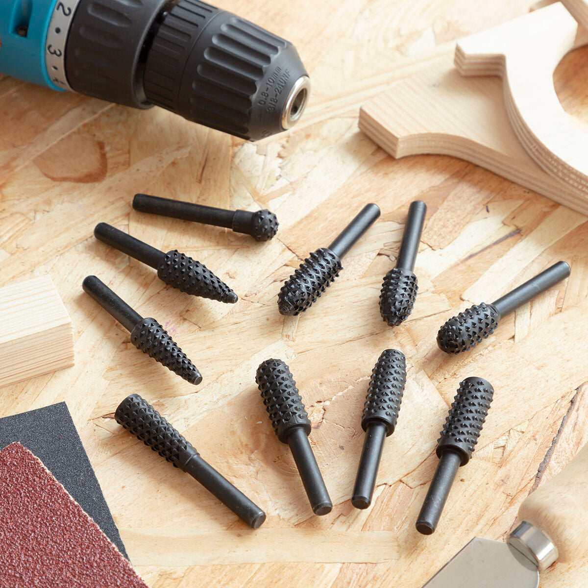 Bohrer-Aufsatz-Set Driwills InnovaGoods 10-teilig
