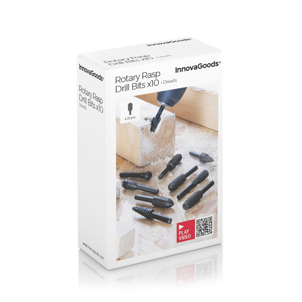 Bohrer-Aufsatz-Set Driwills InnovaGoods 10-teilig