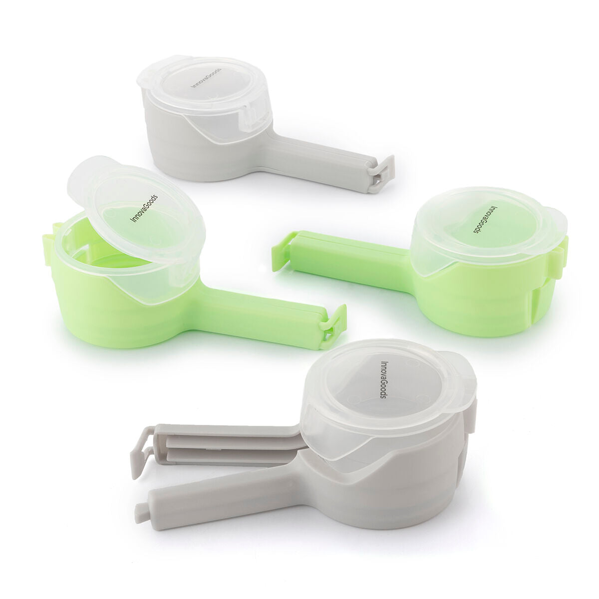 Beutelclips mit Ausgießer Distwis InnovaGoods 4er-Set