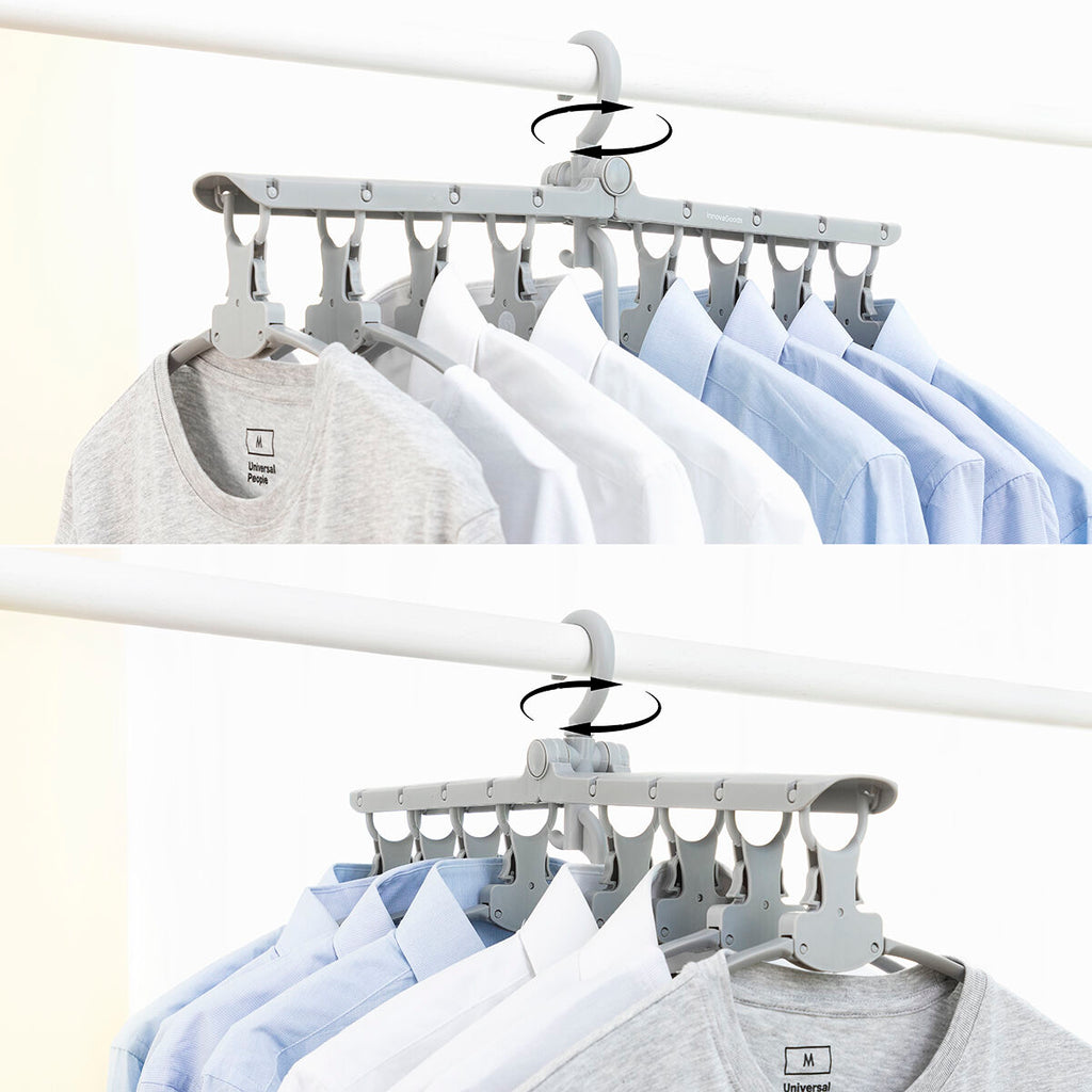 8-in-1 Mehrfachkleiderbügel Spavver InnovaGoods