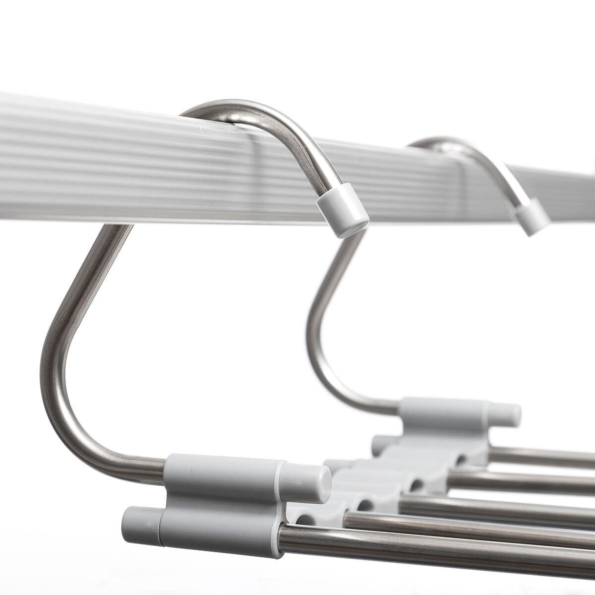 InnovaGoods Havser 5-in-1-Hosenbügel mit beweglichen Stangen