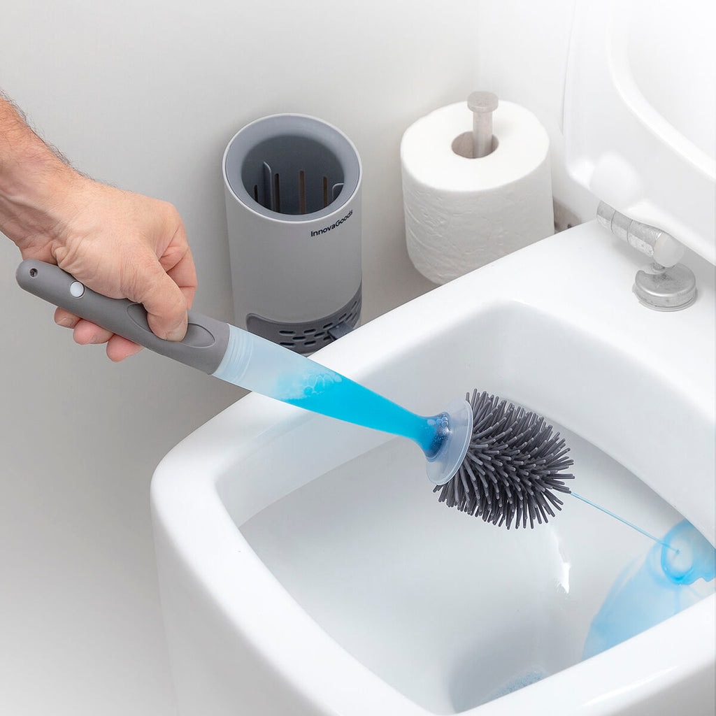 WC-Bürste mit Reinigungsmittelspender Bruilet InnovaGoods