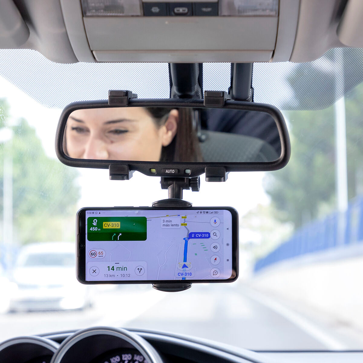 Smartphone-Halterung für Rückspiegel Stropp InnovaGoods