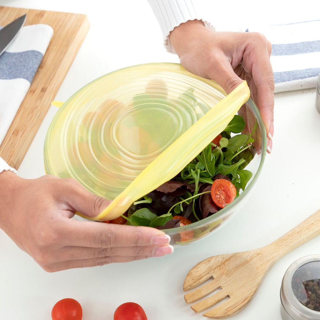 10er-Set Wiederverwendbare Verstellbare Küchendeckel Lilyd InnovaGoods