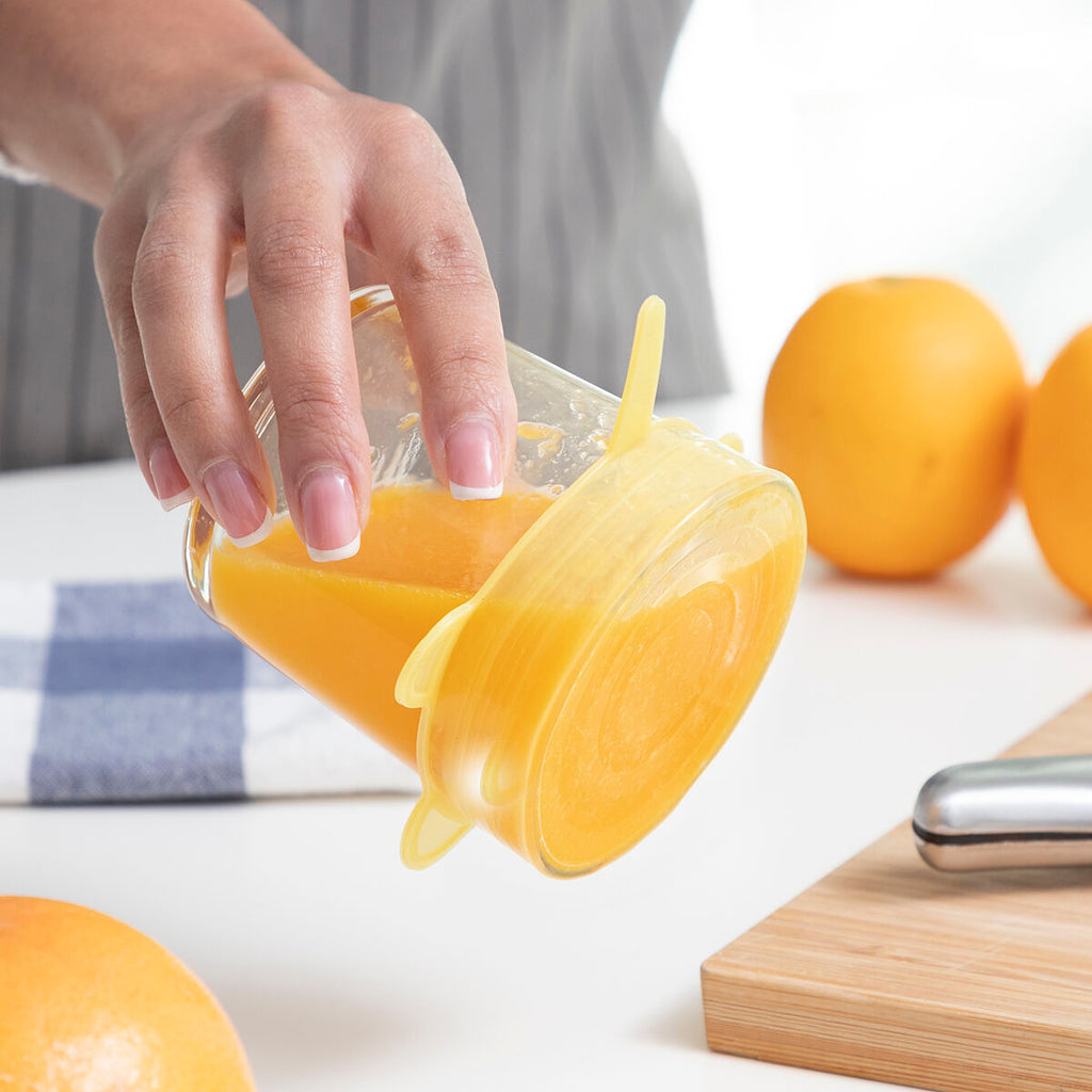 10er-Set Wiederverwendbare Verstellbare Küchendeckel Lilyd InnovaGoods