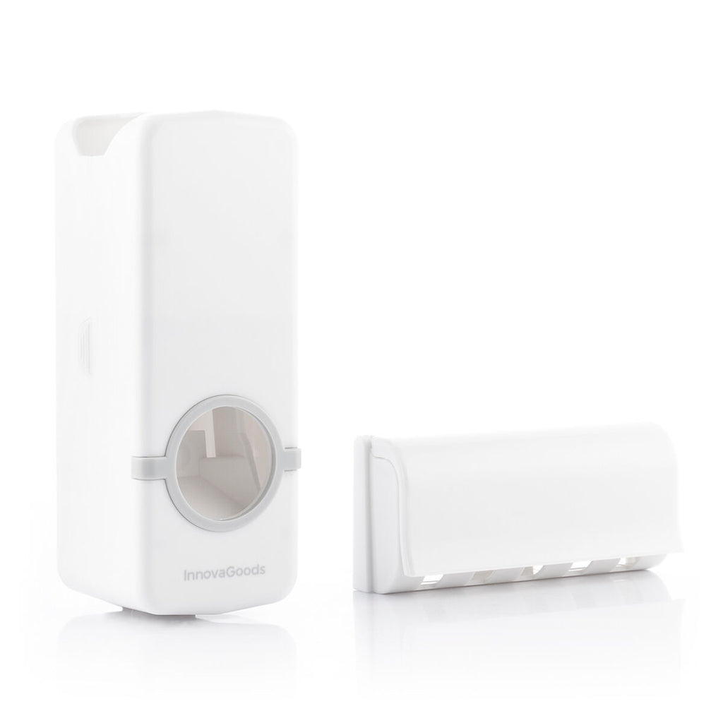 InnovaGoods Diseeth Zahnpastaspender mit Halter für 5 Zahnbürsten