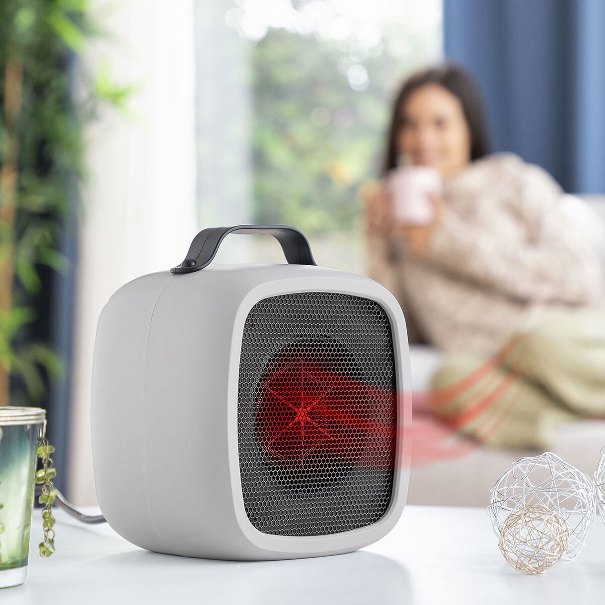 Tragbarer Mini-Elektroheizer Bliwarm InnovaGoods