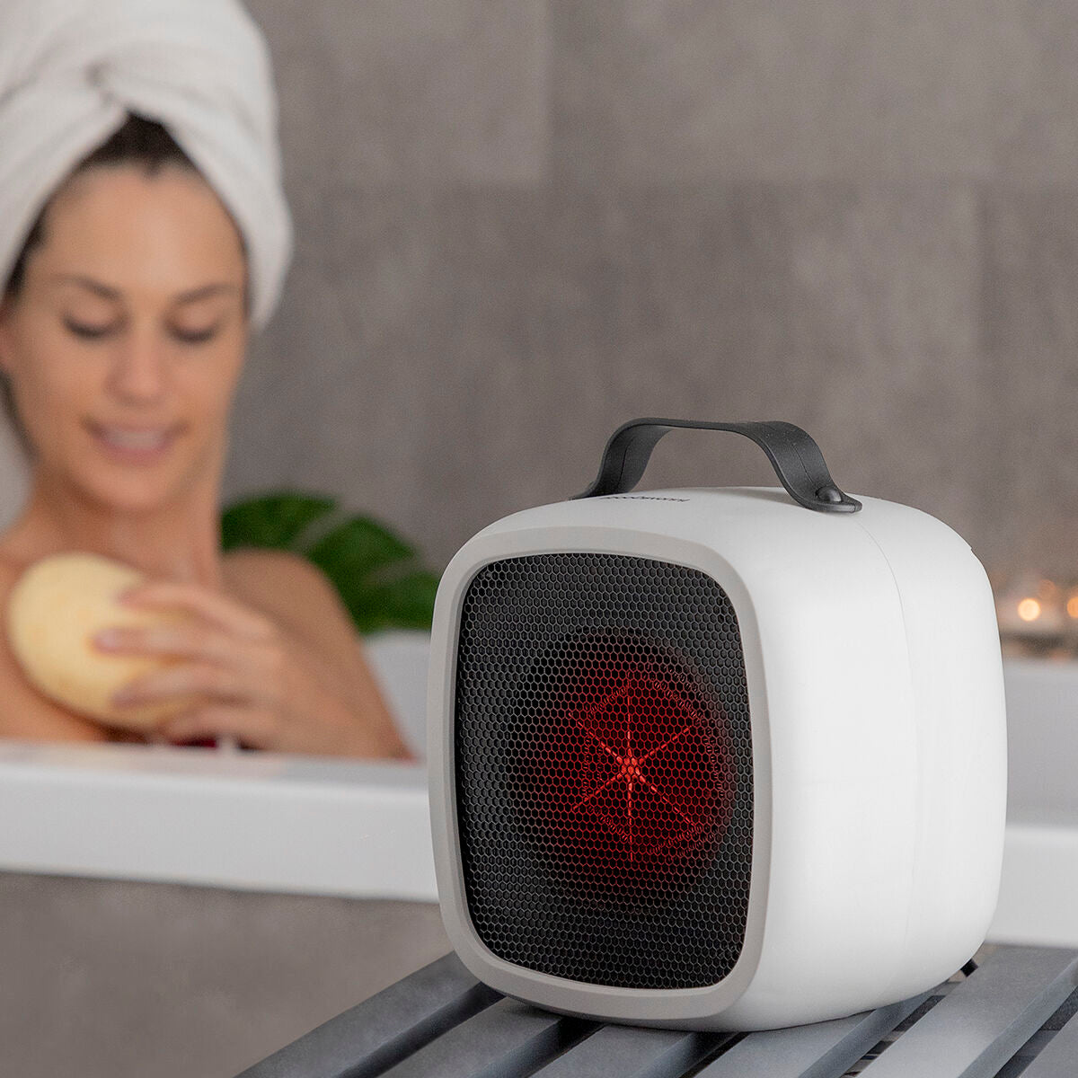 Tragbarer Mini-Elektroheizer Bliwarm InnovaGoods