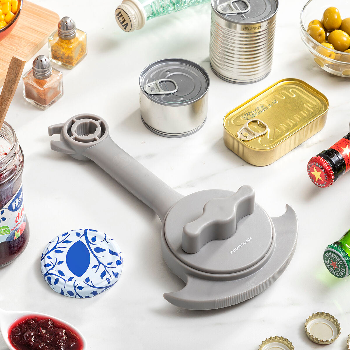 Multifunktionaler Verstellbarer Deckelöffner Tapof InnovaGoods