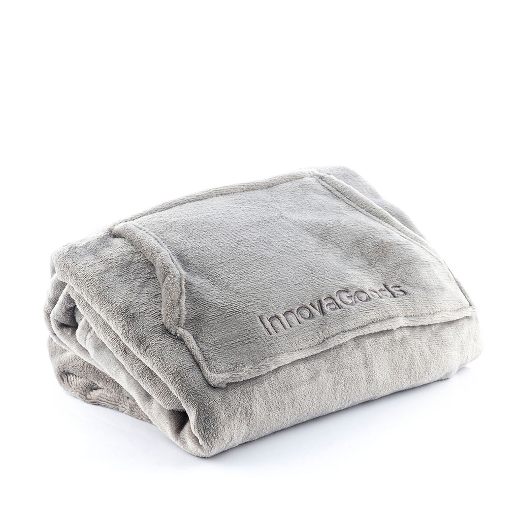 InnovaGoods Swug Oversize-Kuscheldecke mit Ärmeln, Kapuze & Fleecefutter