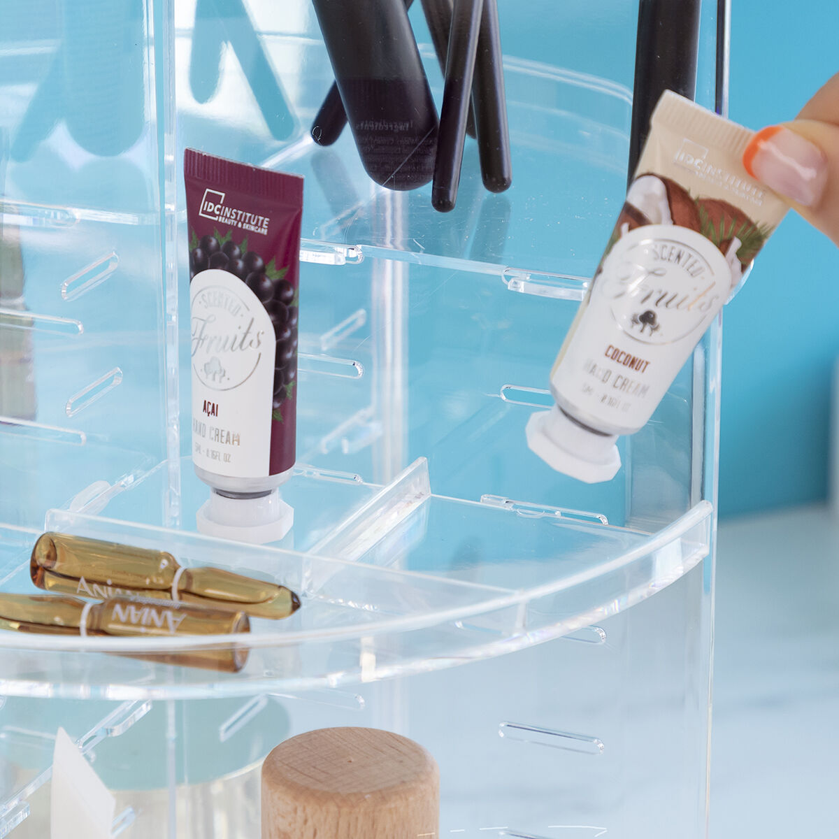 Drehbarer Make-up-Organizer Rolkup InnovaGoods