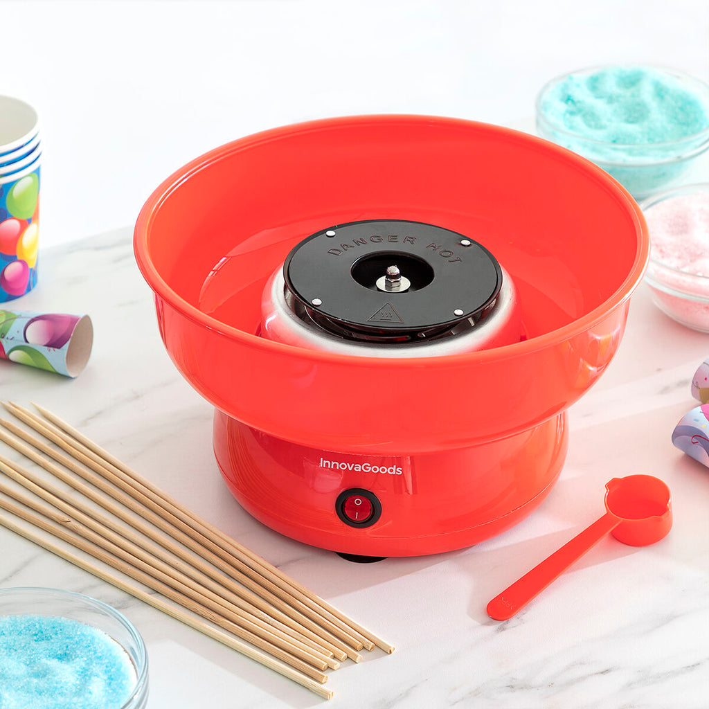 InnovaGoods Cantty Zuckerwattemaschine mit Zubehör – 450 W