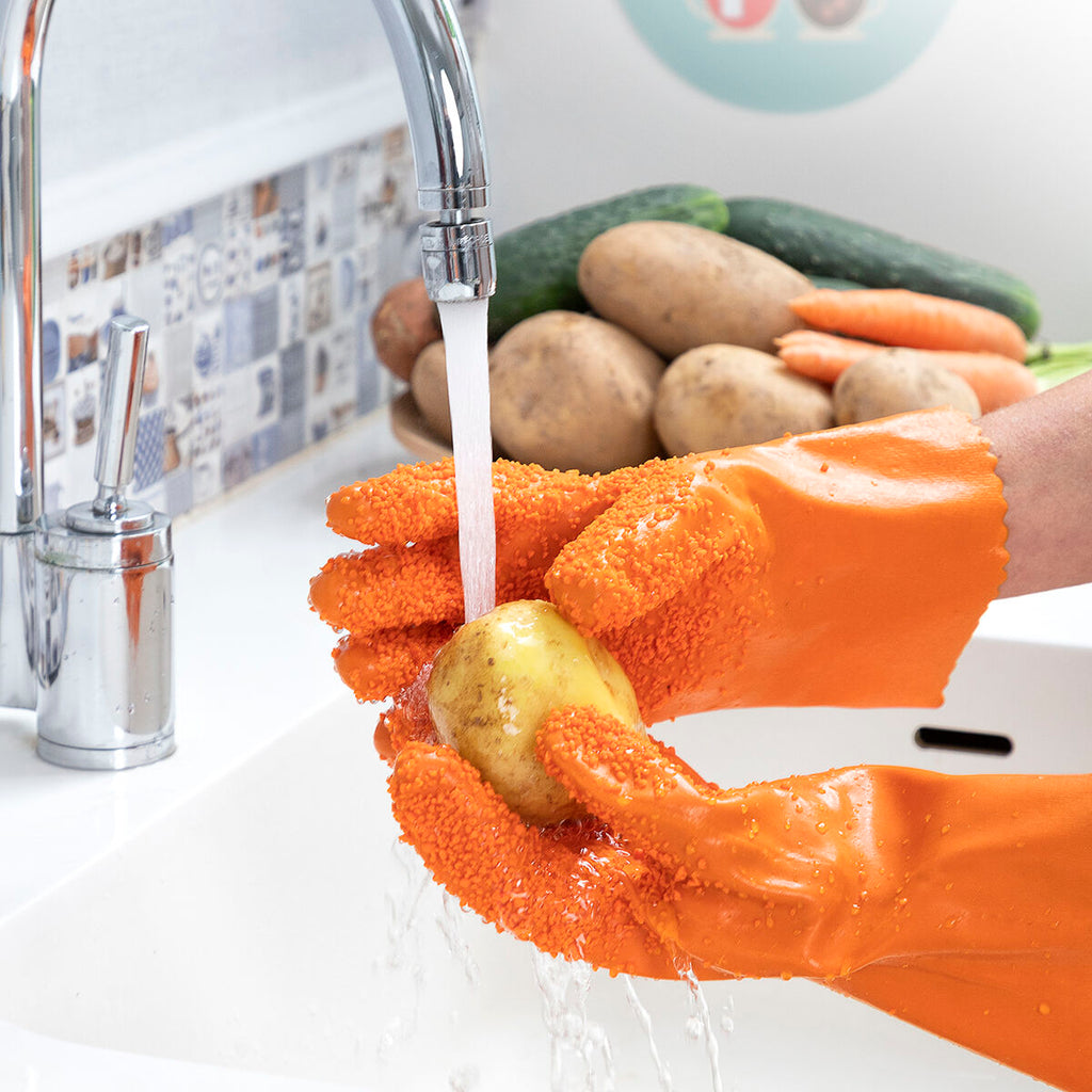 Obst- und Gemüse-Reinigungshandschuhe Glinis InnovaGoods