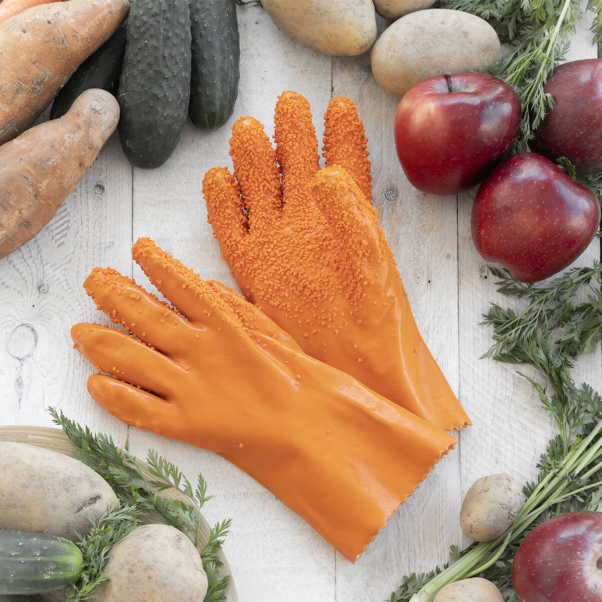 Obst- und Gemüse-Reinigungshandschuhe Glinis InnovaGoods