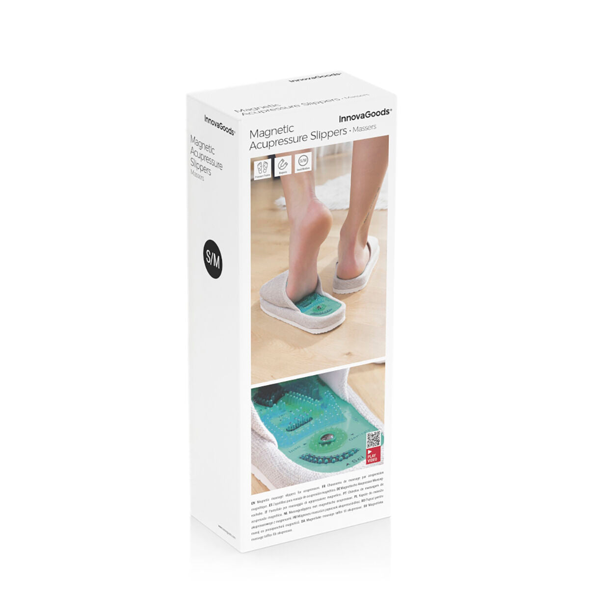 Magnetische Akupressur-Hausschuhe Massers InnovaGoods
