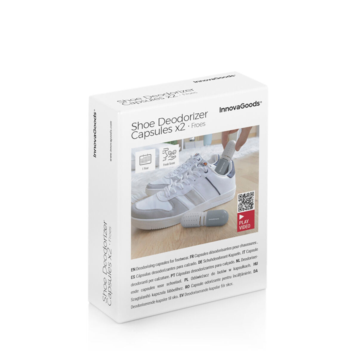 Schuh-Deo-Kapseln Froes InnovaGoods 2 Stück