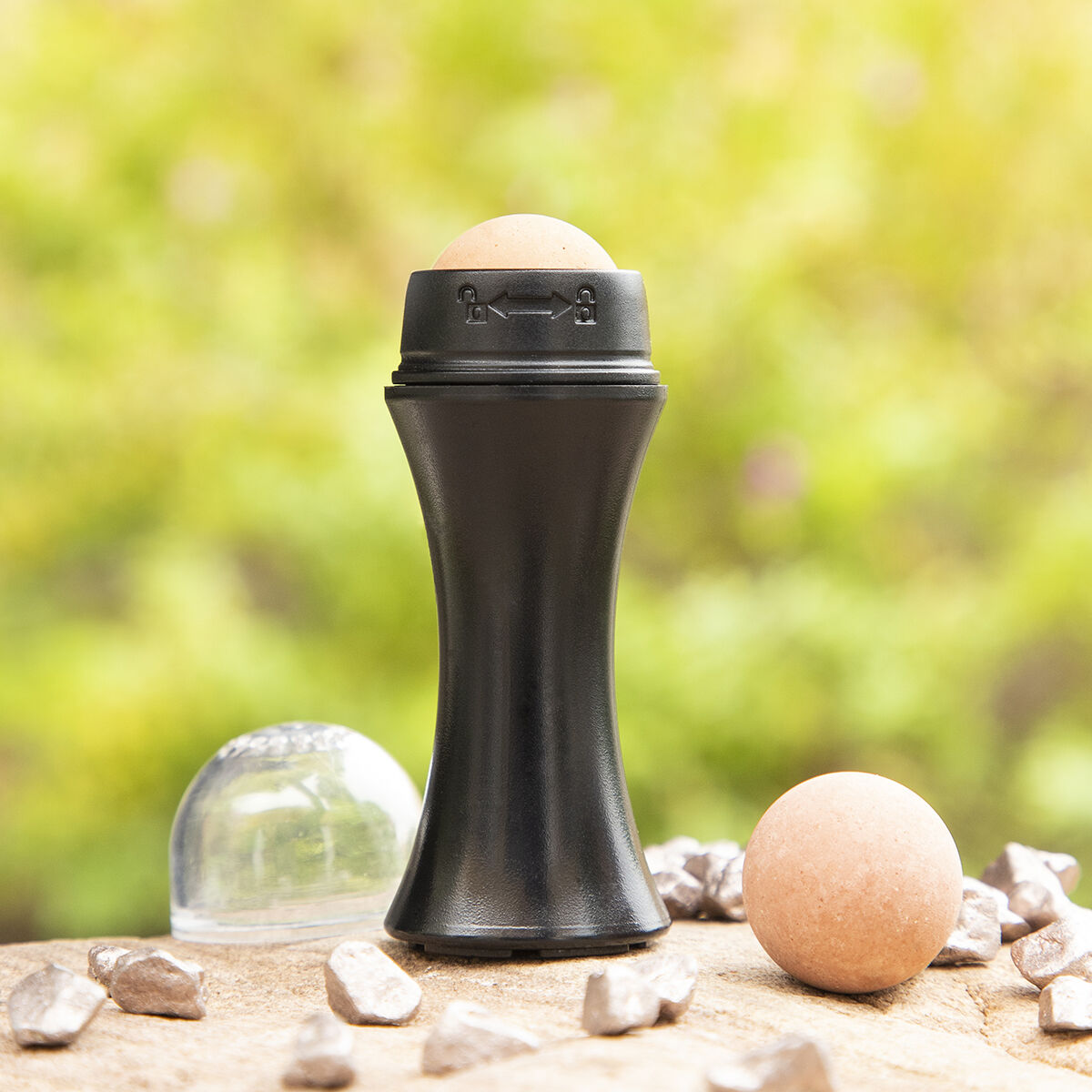 Mattierender Vulkanstein-Gesichtsroller Ovoller InnovaGoods