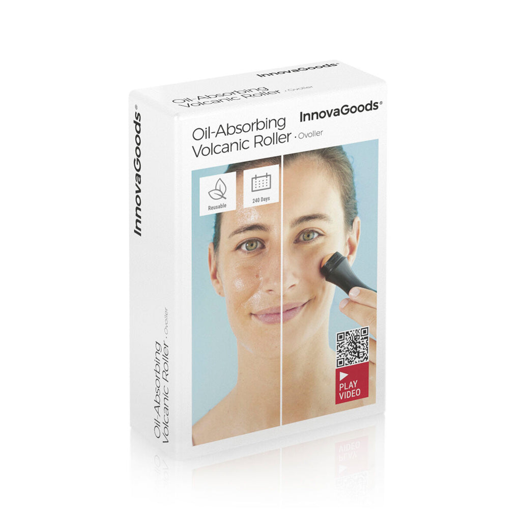 Mattierender Vulkanstein-Gesichtsroller Ovoller InnovaGoods