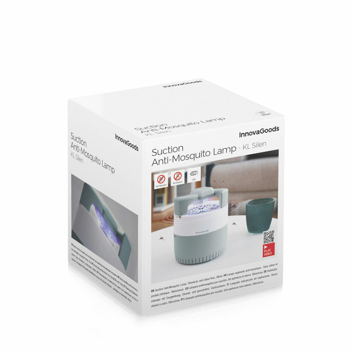 InnovaGoods KL Silen USB-Insektenfalle mit UV-Licht