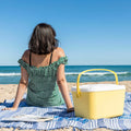 InnovaGoods Lilty Tragbare Kühlbox – 15 L mit 2 Getränkehaltern