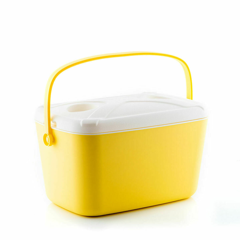 InnovaGoods Lilty Tragbare Kühlbox – 15 L mit 2 Getränkehaltern